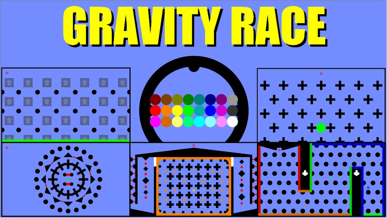 24 Marble Race | Ep.3: Gravity Race (Algodoo)