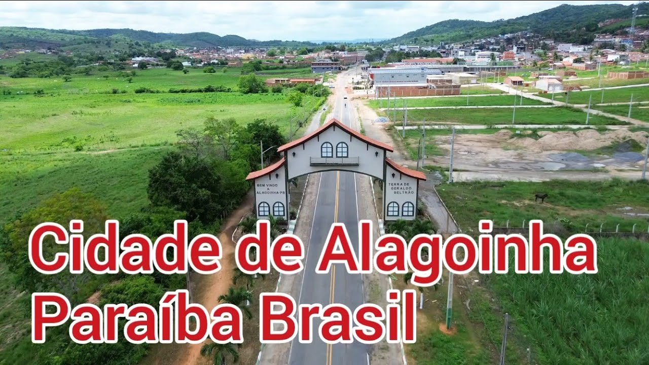 CIDADE DE ALAGOINHA NA PARAÍBA BRASIL 