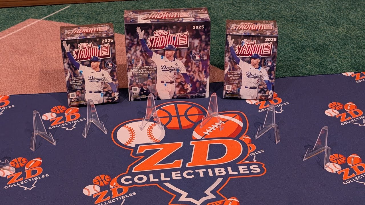WE PULLED AN AUTO! 2025 Stadium Club Retail Battle & Full Box Review