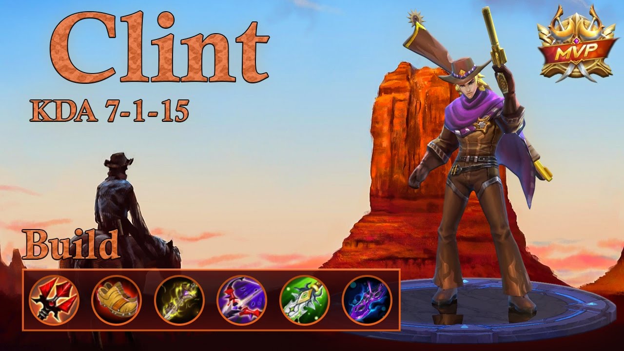 Mobile Legends: Clint Ranked, good positioning makes for easy teamfights!