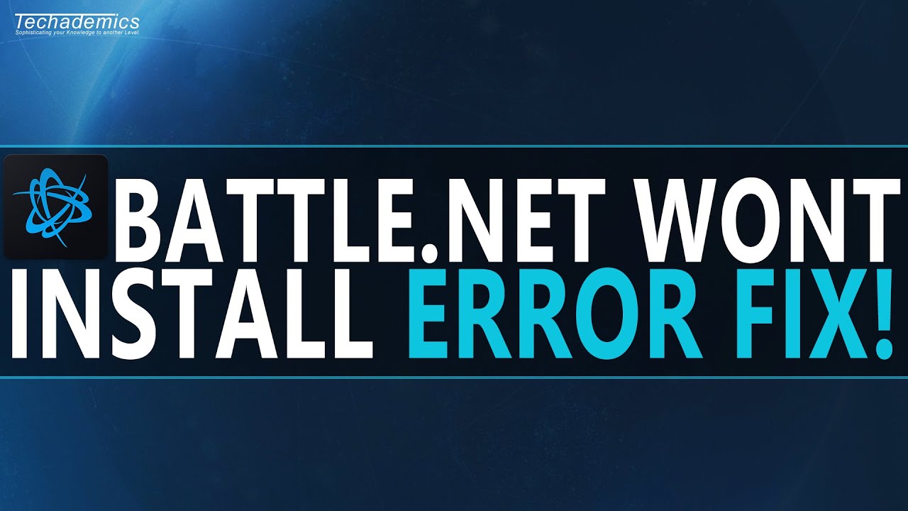 Как исправить ошибку установки Battle.Net — (быстро и просто)
