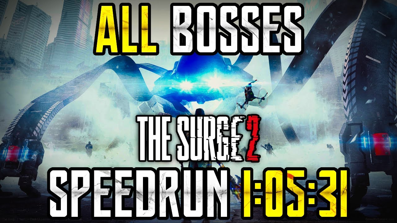 [World Record] The Surge 2 – All Bosses Speedrun in 1:05:31 RTA [PS5]