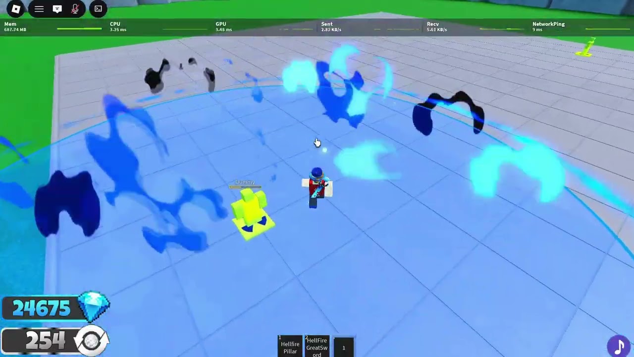 New elemental magic arena update (Hellfire)