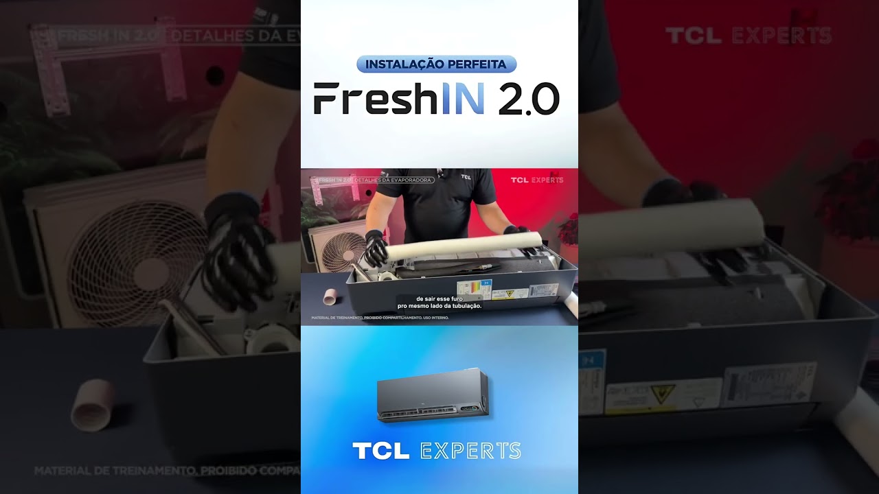 Ar-condicionado com renovação de ar!