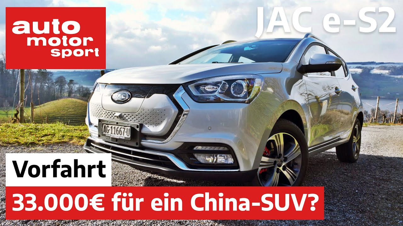 33.000&euro; f&uuml;r ein elektrisches China-SUV: Was kann der JAC e-S2? Review/Fahrbericht | auto motor sport