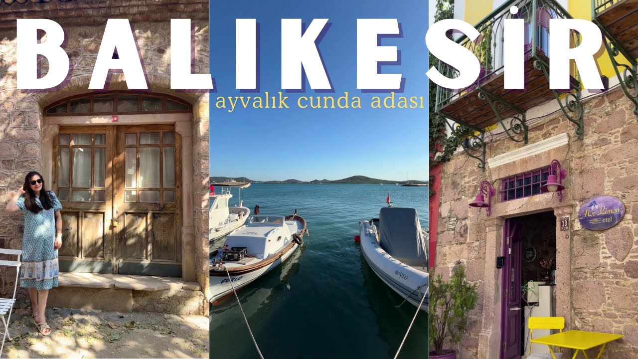 Ayvalık & Cunda’da 2 Gün 🤍 Beklediğimizden Daha Güzel Bir Tatil Vlogu! | Balıkesir Vlog