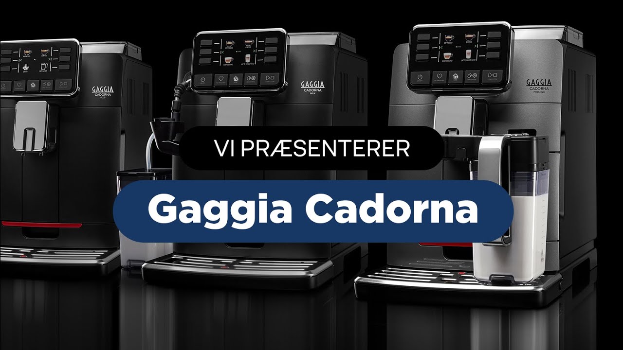 Gaggia Cadorna - Milk & Prestige