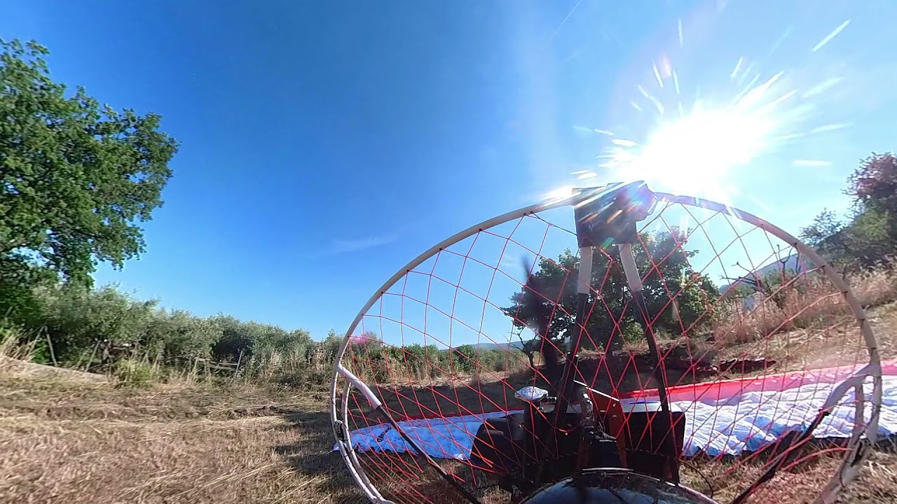 Ozone Freeride take off, polini Thor 202