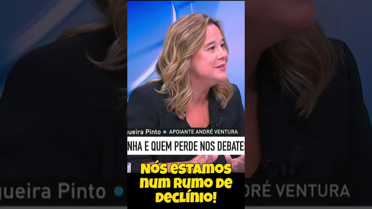 Teresa Nogueira Pinto defende Ventura e o CHEGA na SIC