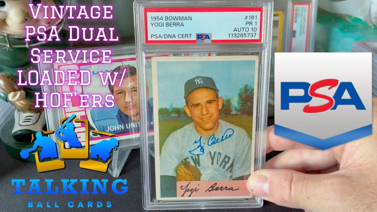 PSA Vintage Dual Service, Actually Fair Grades?! LOADED w/ HOF'ers Galore