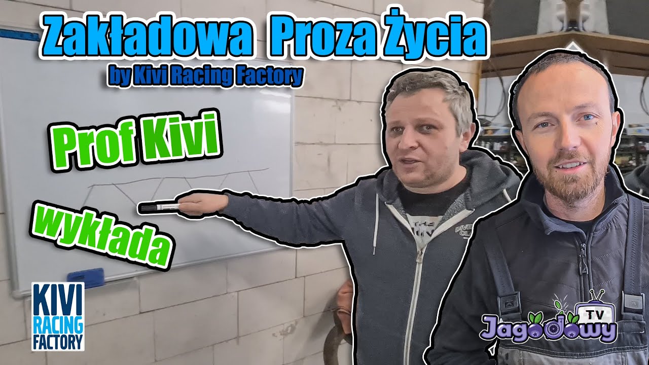 Kivi Racing Factory - Prof Kivi wykłada || Zakładowa Proza Życia odc. 12