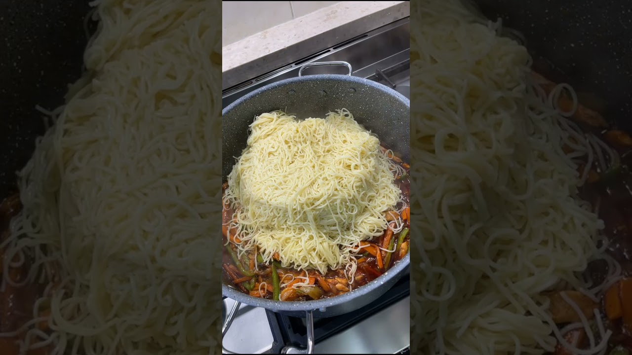 #نودلز بـ #طريقة #بنت_الهاشمي