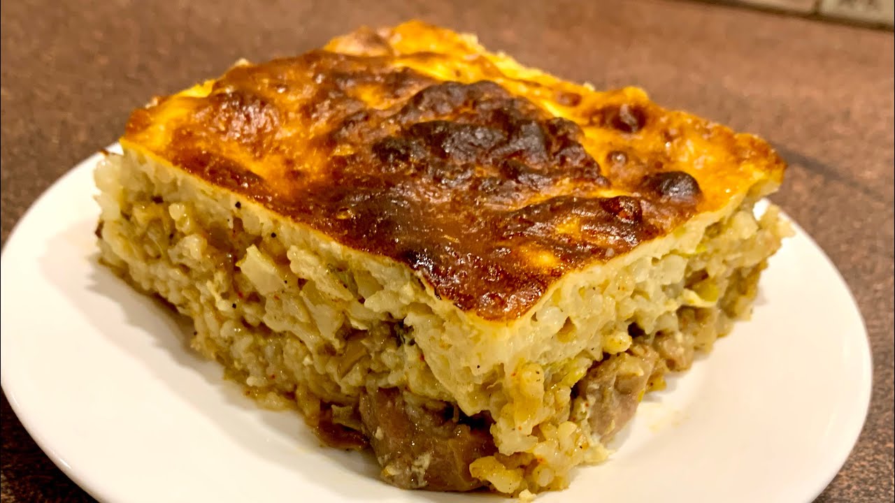 Бърза и лесна пилешка дроб сарма / Болгарская кухня - запеканка Дроб сарма
