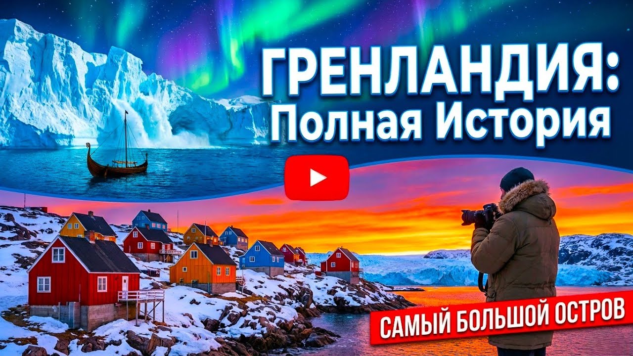 Почему Гренландия — самый большой и загадочный остров на планете?