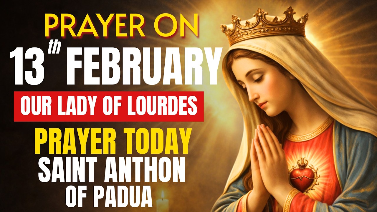 FRIDAY HOLY ROSARY 💖FEBRUARY 13, 2026 |  THE GLORIOUS MYSTERIES OF THE ROSARY