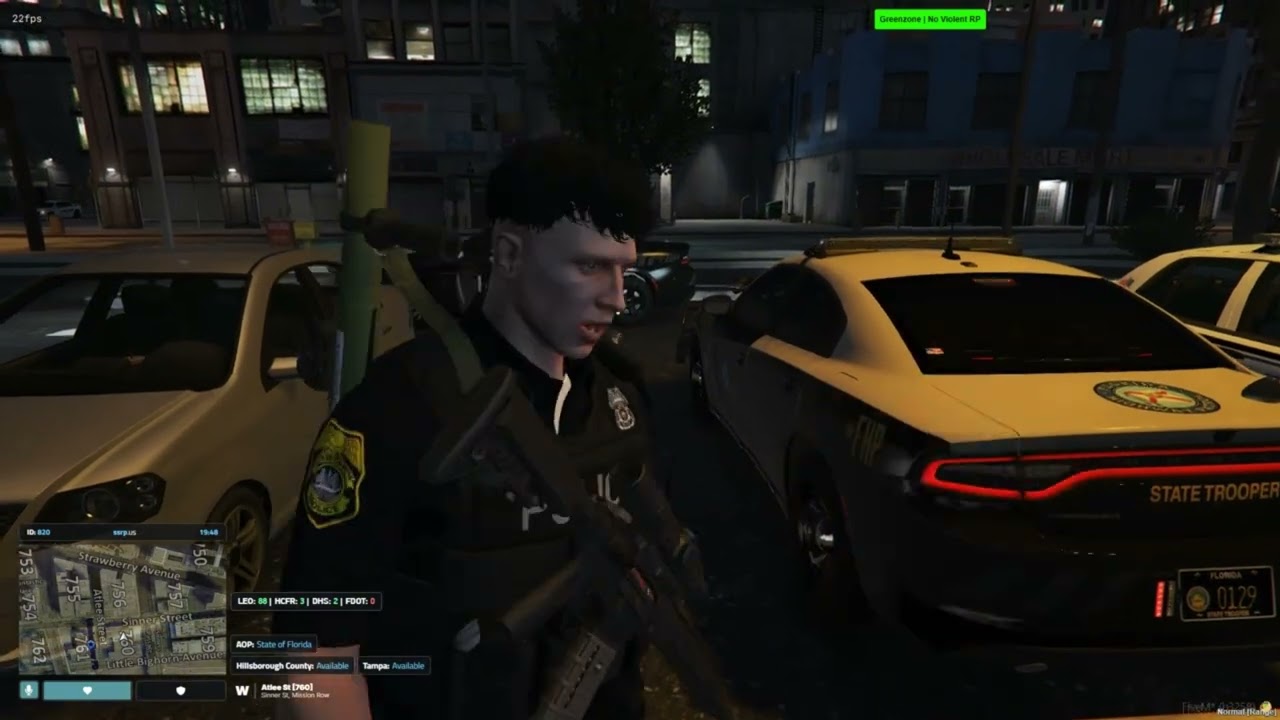 GTA5 FiveM Cop CRASH OUT
