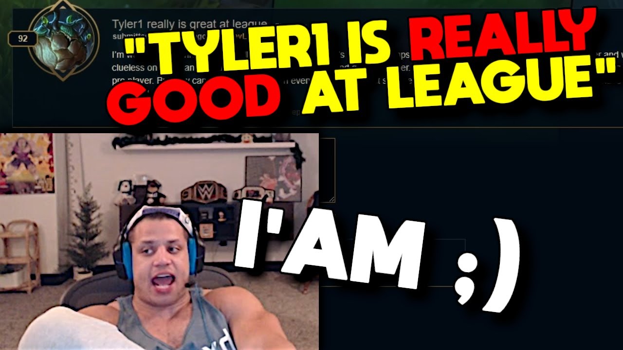 Tyler1 reacts to Reddit post about his Jungle Challenge
