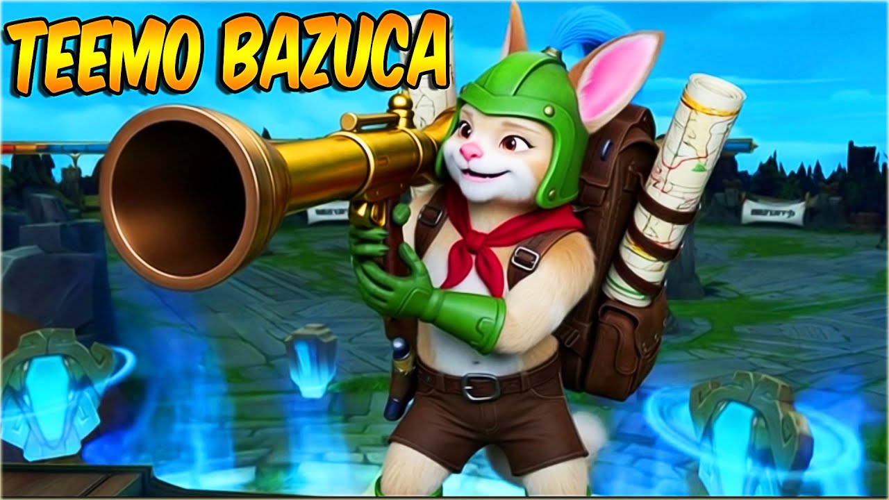TEEMO BAZUCA &Eacute; A NOVA BUILD DO MOMENTO
