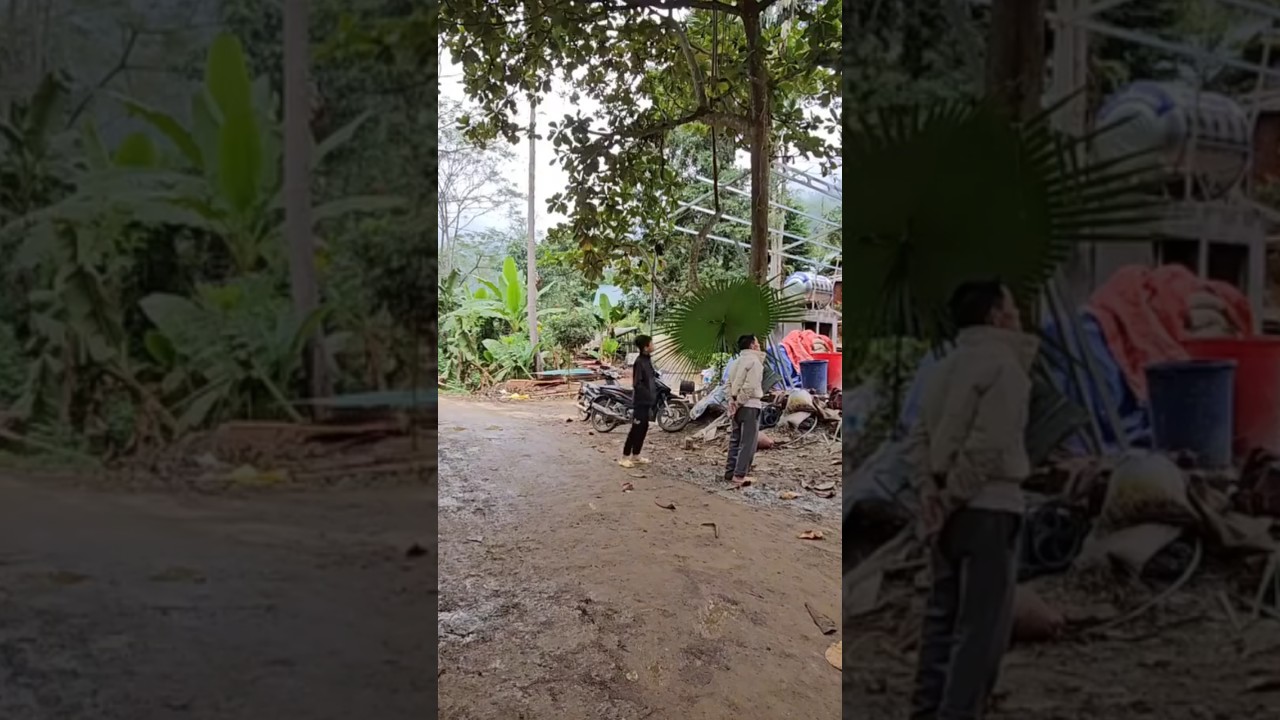 Orphan Boy 2 Start Building a Pond to Raise Fish #orphan #foryou #orphanchild