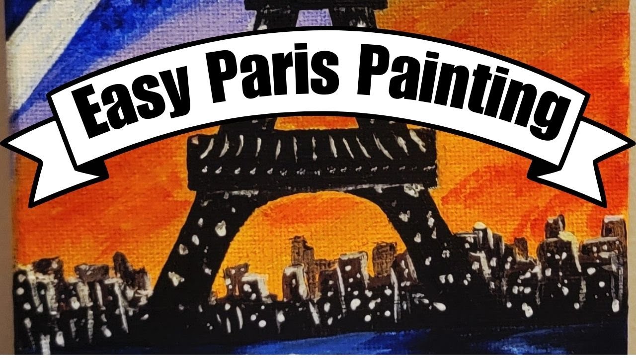 You Won't Believe This 32-Minute Eiffel Tower Painting - I bet You Can