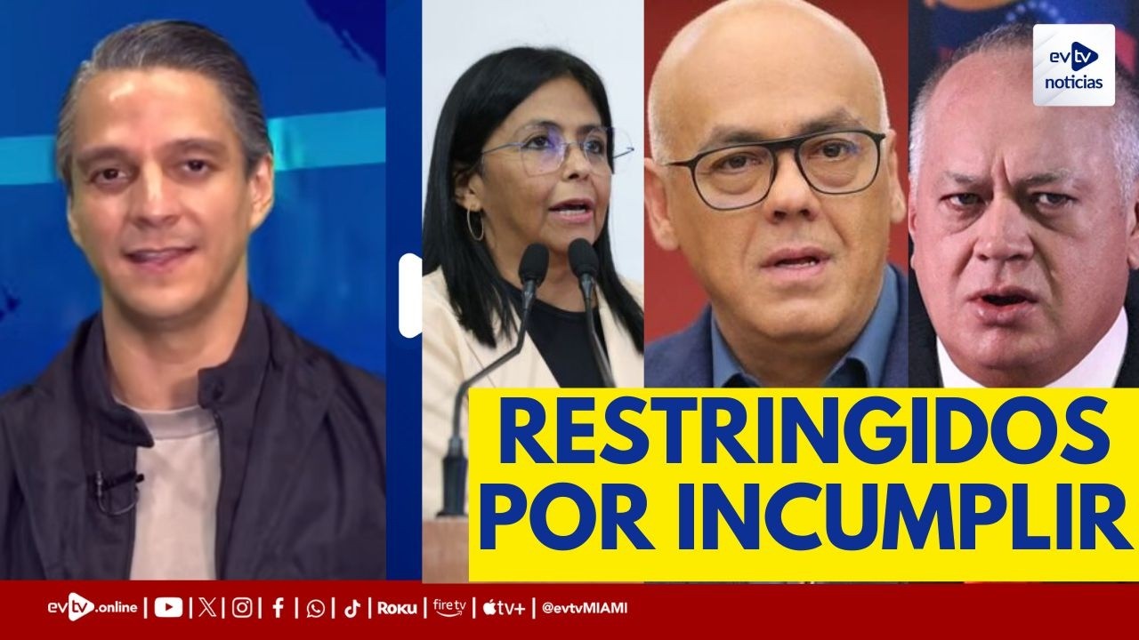 BLOQUEO DE TRANSACCIONES A DELCY, JORGE Y DIOSDADO | #EVTVnoticias | #ESTELAR 02/20/26 1/3