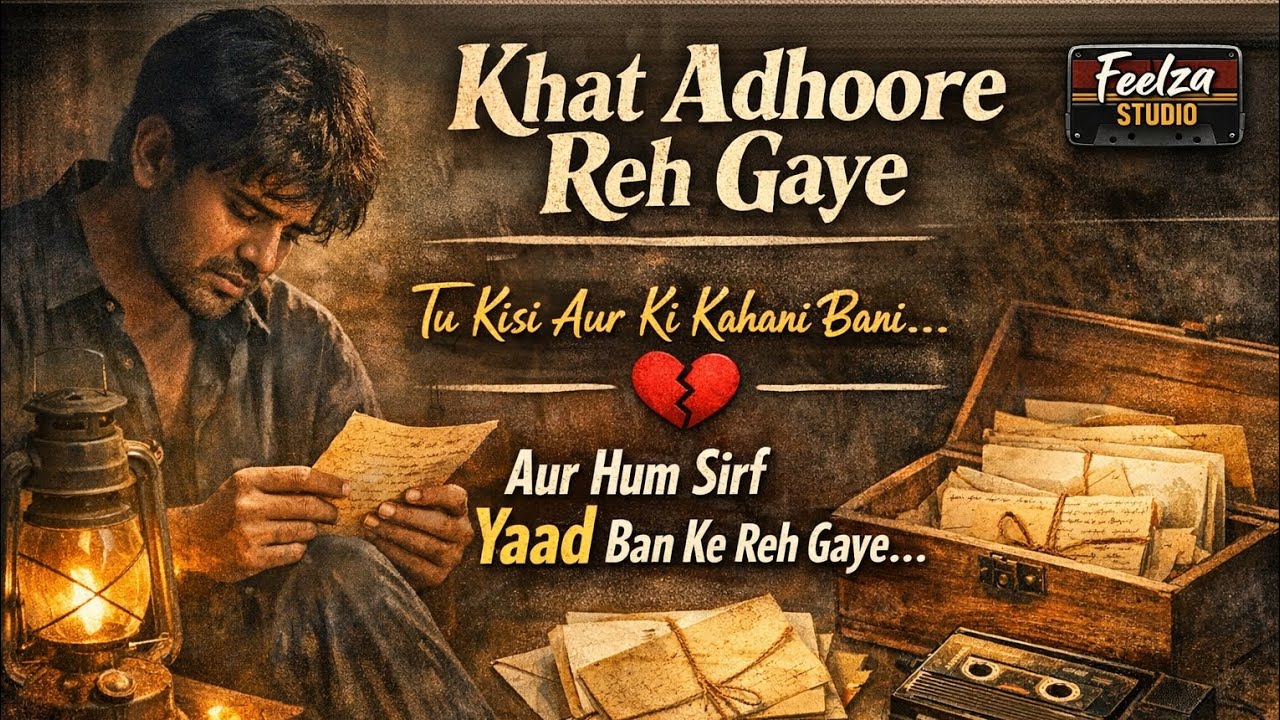 Khat Adhoore Reh Gaye | Cassette Era Sad Song💔New sad song 2026
