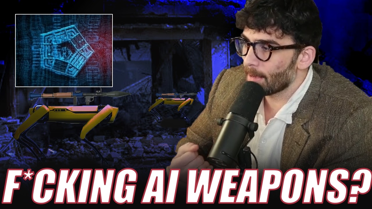 Has AI taken a Human life?  Hasanabi reacts to CNN on Anthropic