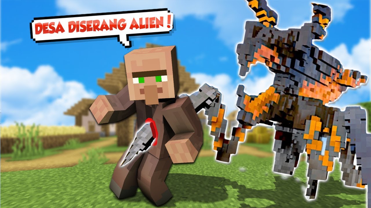DESA VILLAGER INI DI SERANG OLEH ALIEN ALIEN PLANET MARS !!!