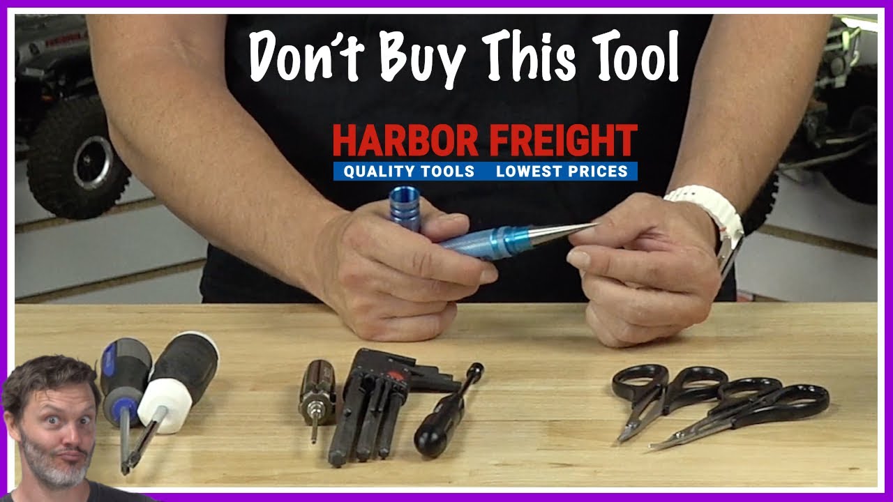 Harbor Freight or High-End? The Truth About RC Tools 🤔