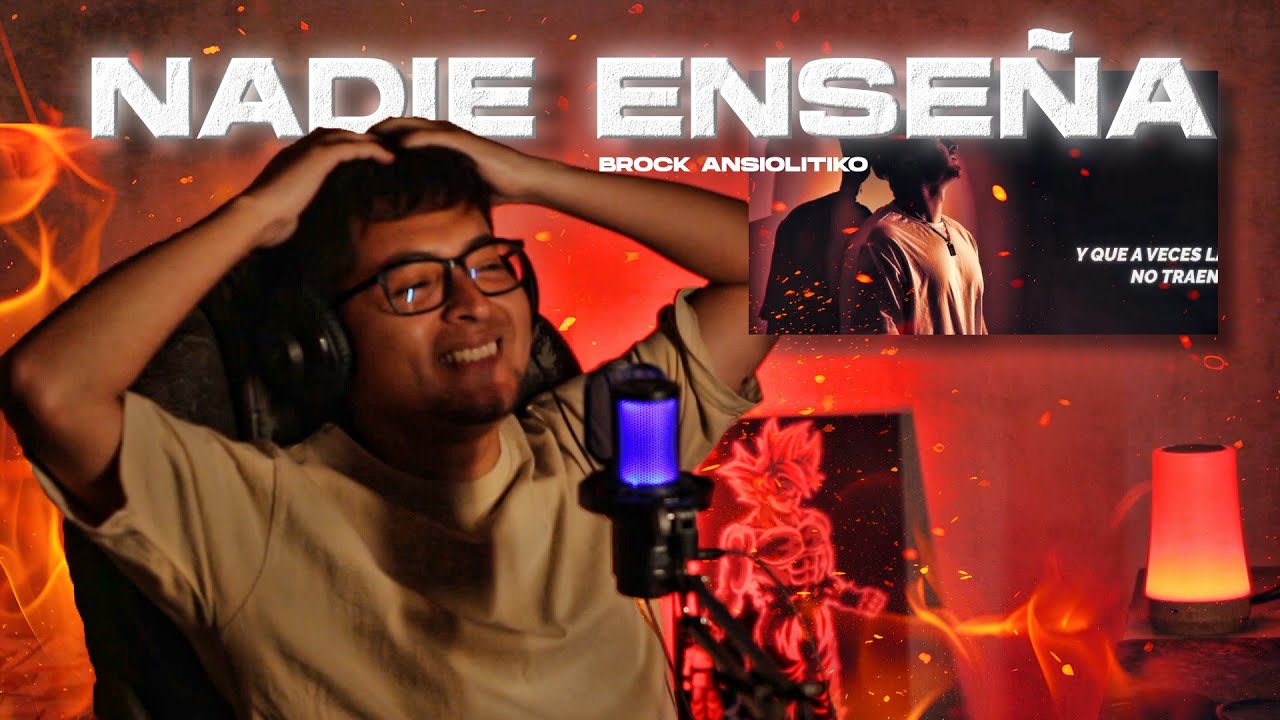 NADIE ENSEÑA 🔥 Brock Ansiolitiko [Incendio] - REACCIÓN