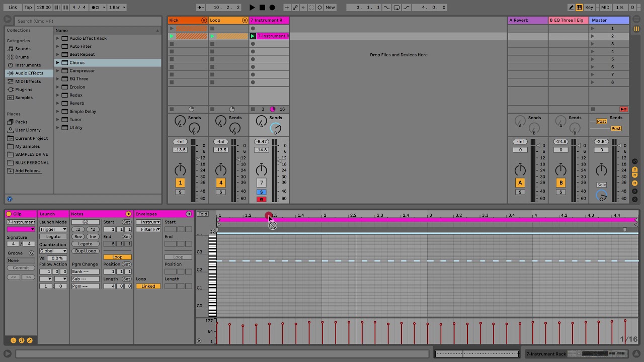 53 - Racks - How To Create A Deadmau5 Style Lead Rack | Ableton Live 10 Lite Edition
