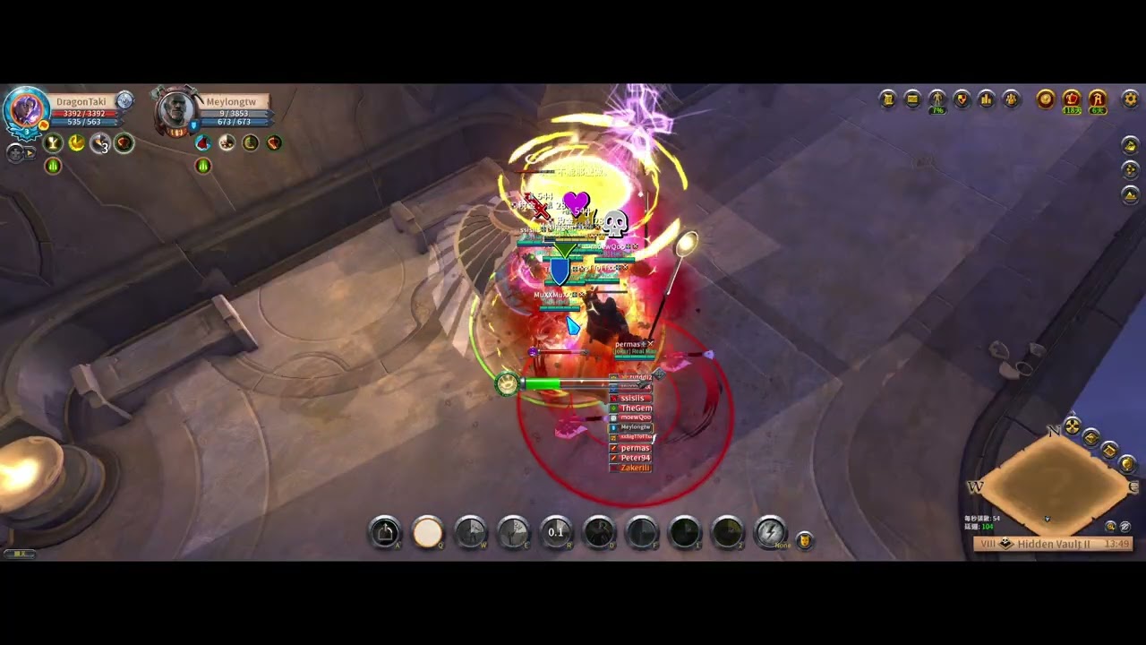 Albion Online | 2025/02/25 AVA Raid | T8.2 | Main Healer
