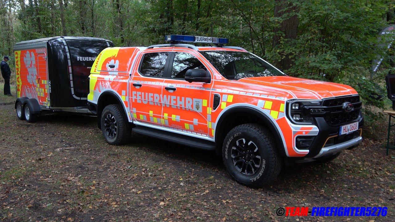 [Magirus Wolf R1 - spezielle Fähigkeiten und Robotik] Feuerwehr Hanau stellt Sondereinheit in Dienst