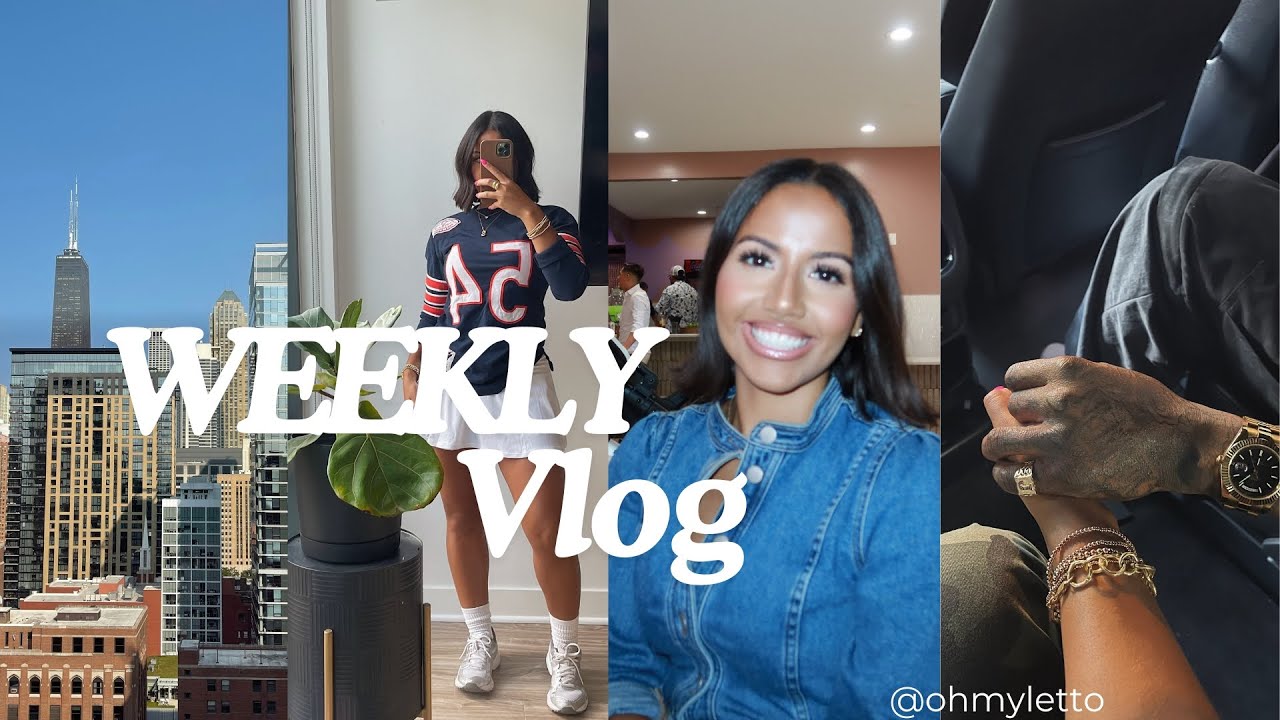 weekly vlog | first ever vlog! nfl game + daily life + tems concert + family party