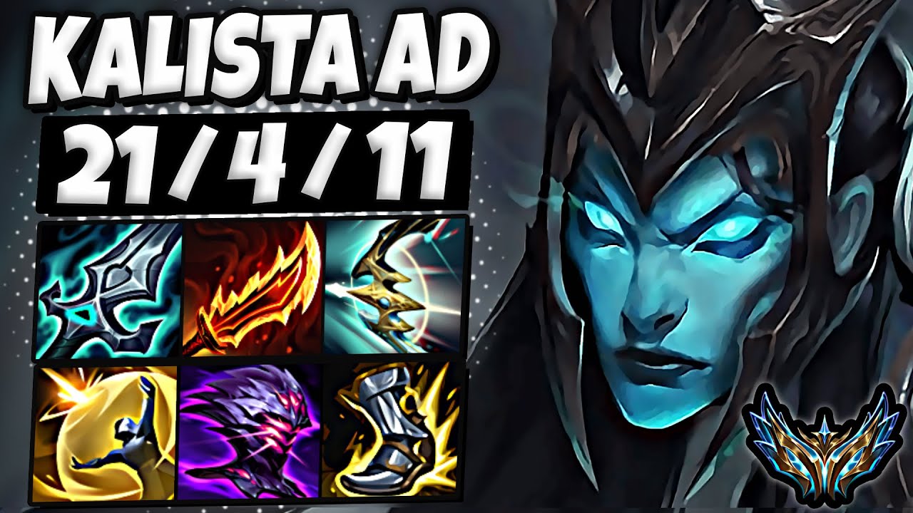 Kalista vs Kai'Sa ADC [ QuadraKill ] Korea Challenger 1461 LP | Patch 25.20 ✅