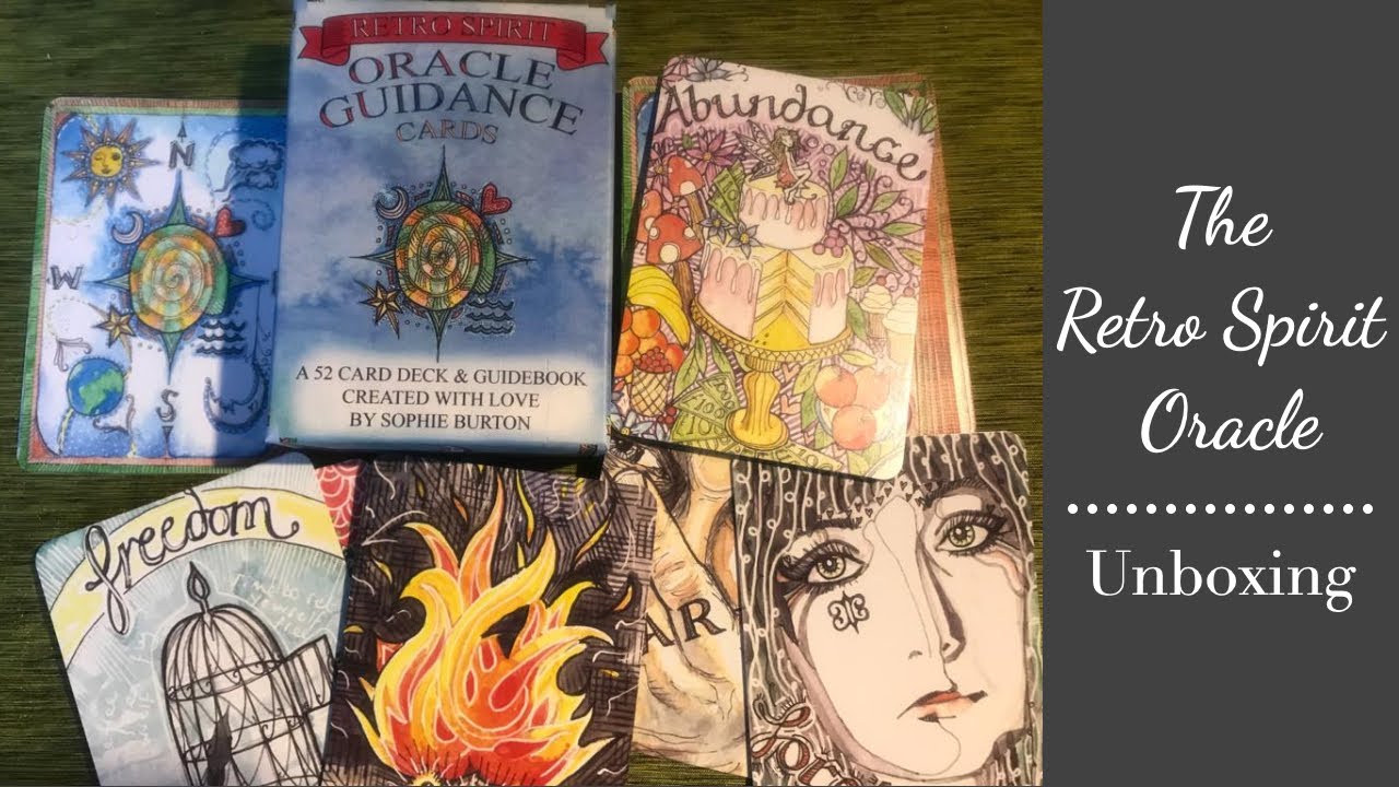 The Retro Spirit Oracle by Sophie Burton - Unboxing