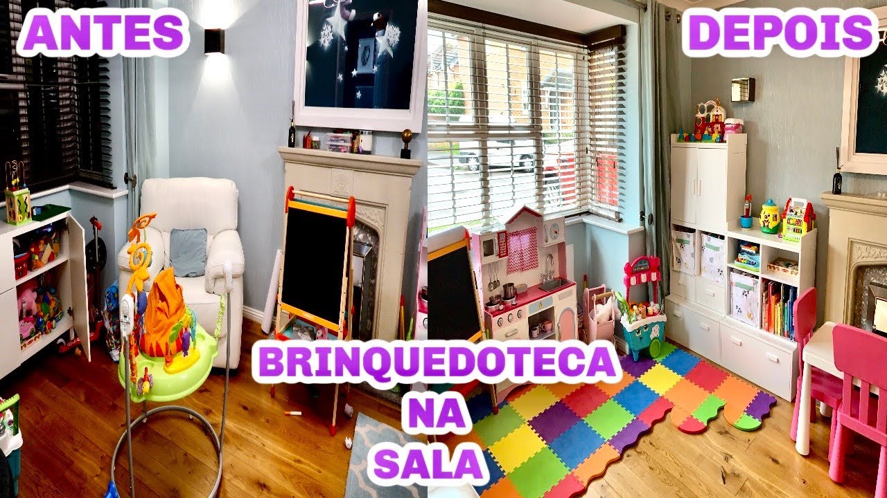 ORGANIZANDO CANTINHO DE BRINQUEDO NA SALA