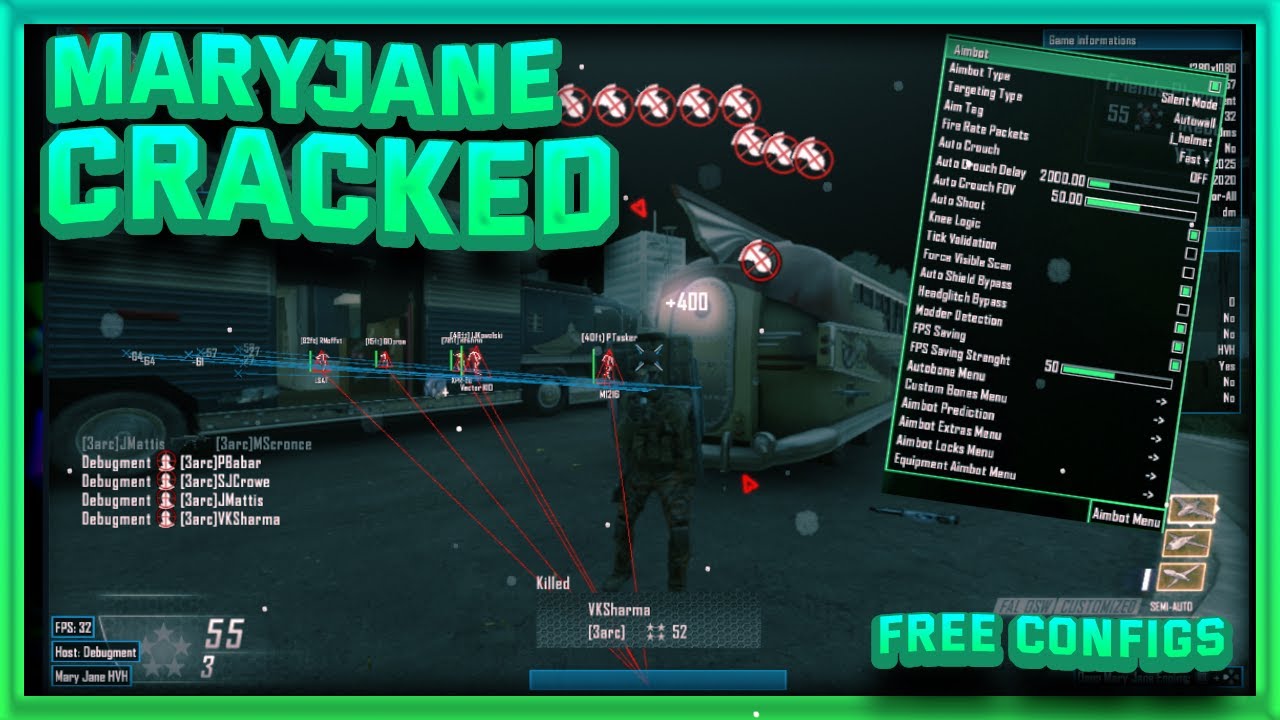 [PS3/BO2] MaryJaneHVH SPRX Cracked by Moos (CFW/HEN) +Download