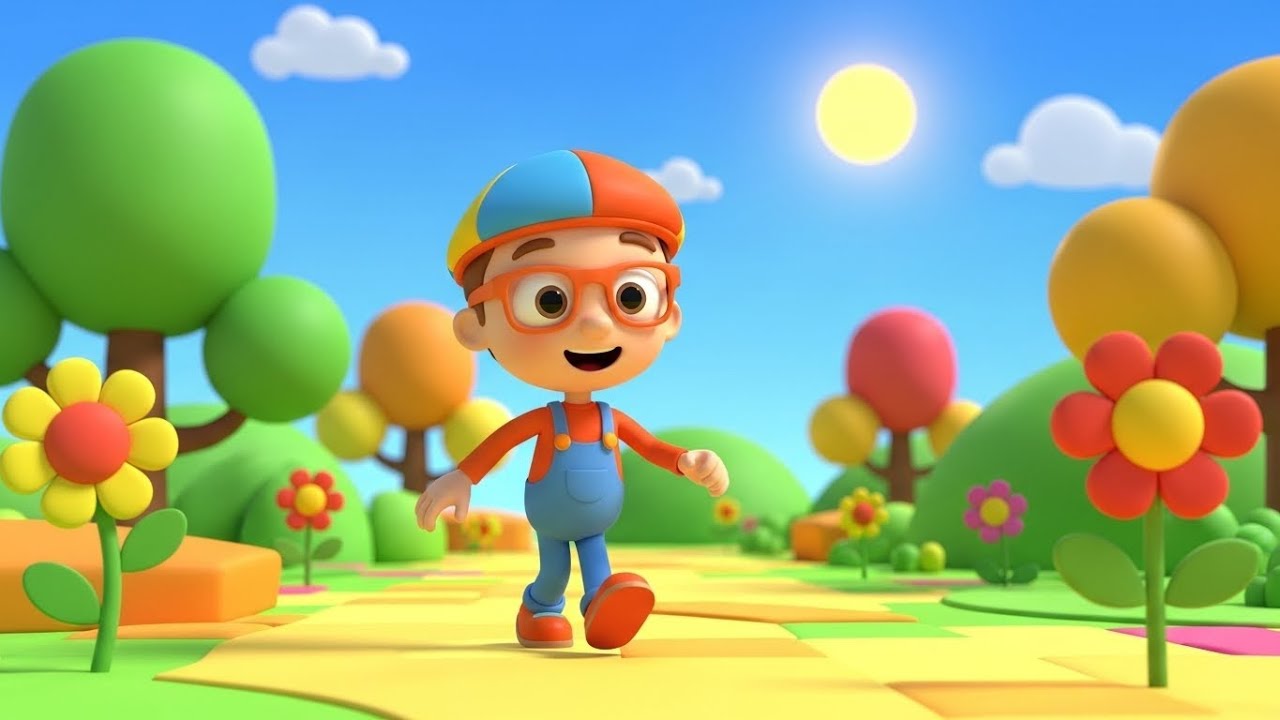 Blippi Cantou Músicas Bobas no Parque | Canções Infantis e Rimas para Crianças