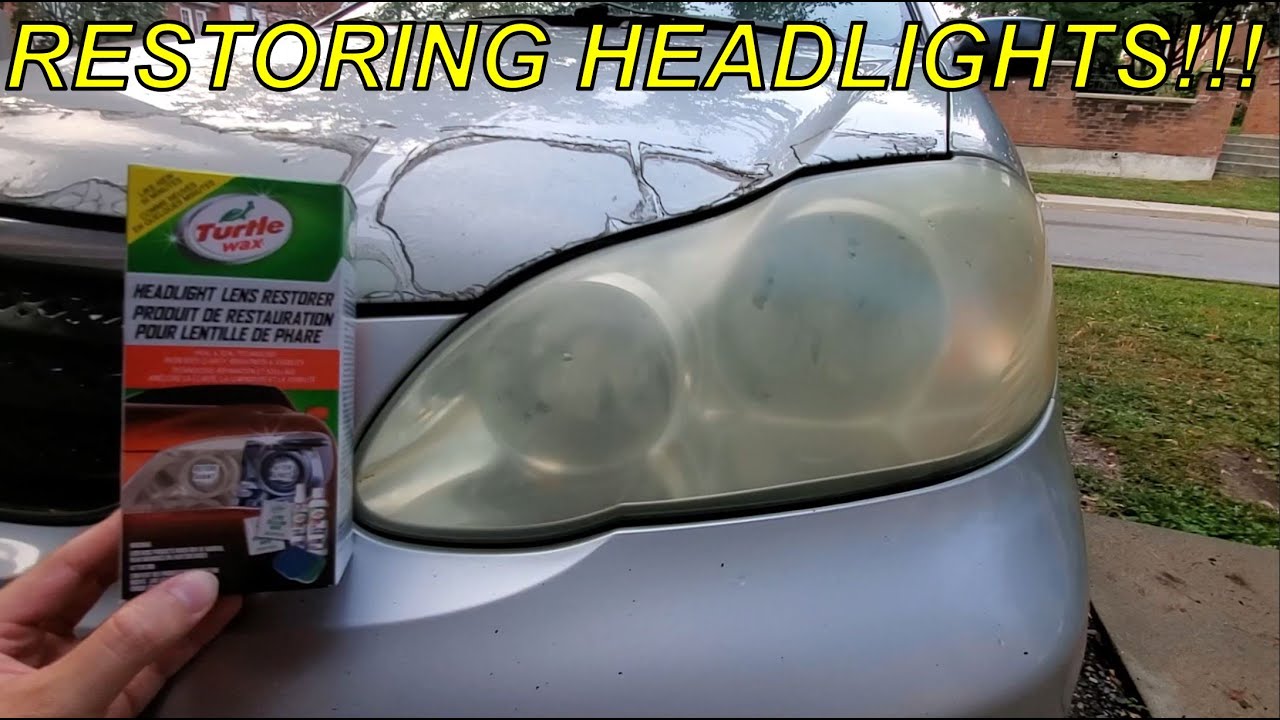 Headlight Restoration | 300,000 kms Toyota Corolla