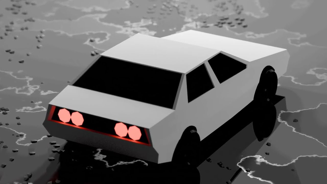 Low Ploy Car Model | Blender