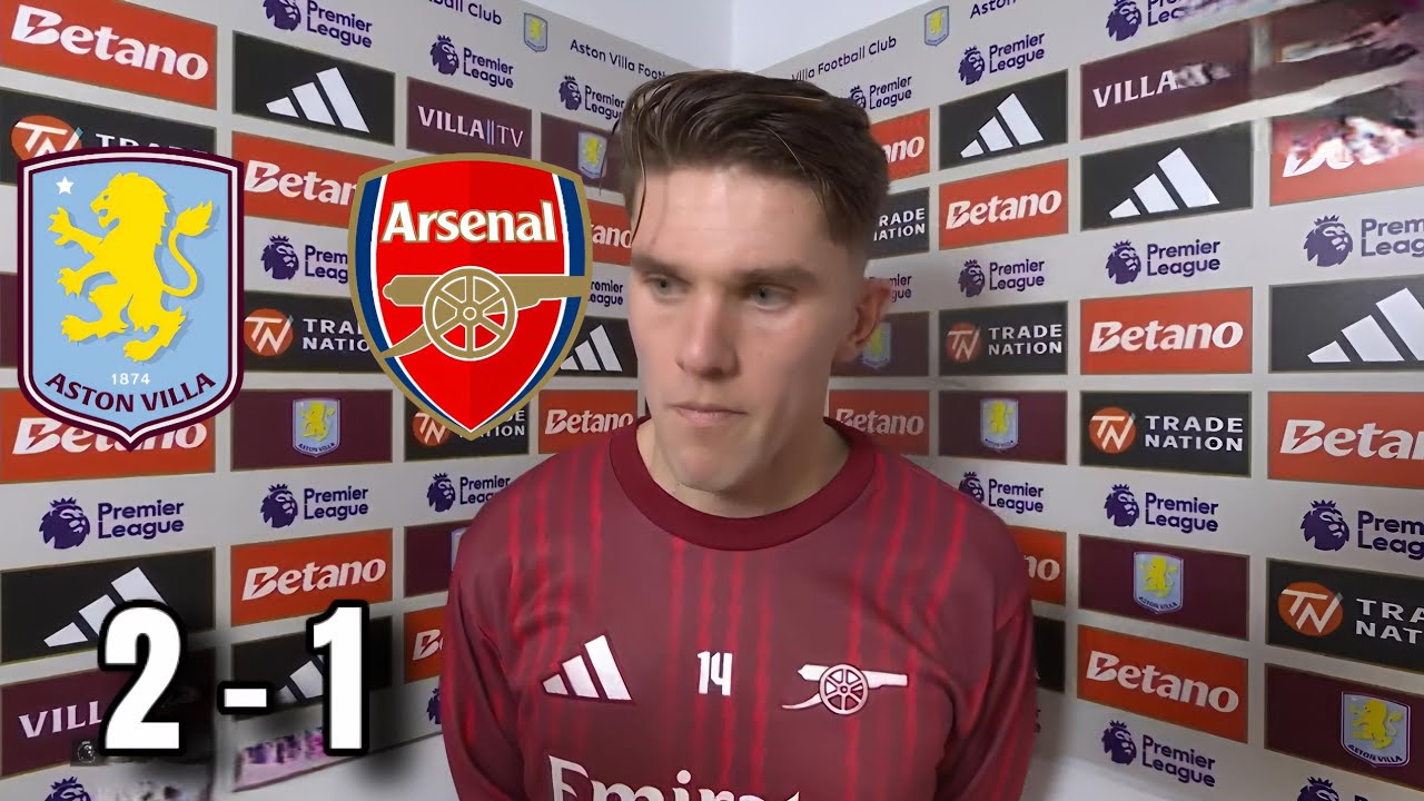 Viktor Gy&ouml;keres ANGRY Reaction 😡 | Arsenal Lose to LAST-MINUTE Villa Winner!