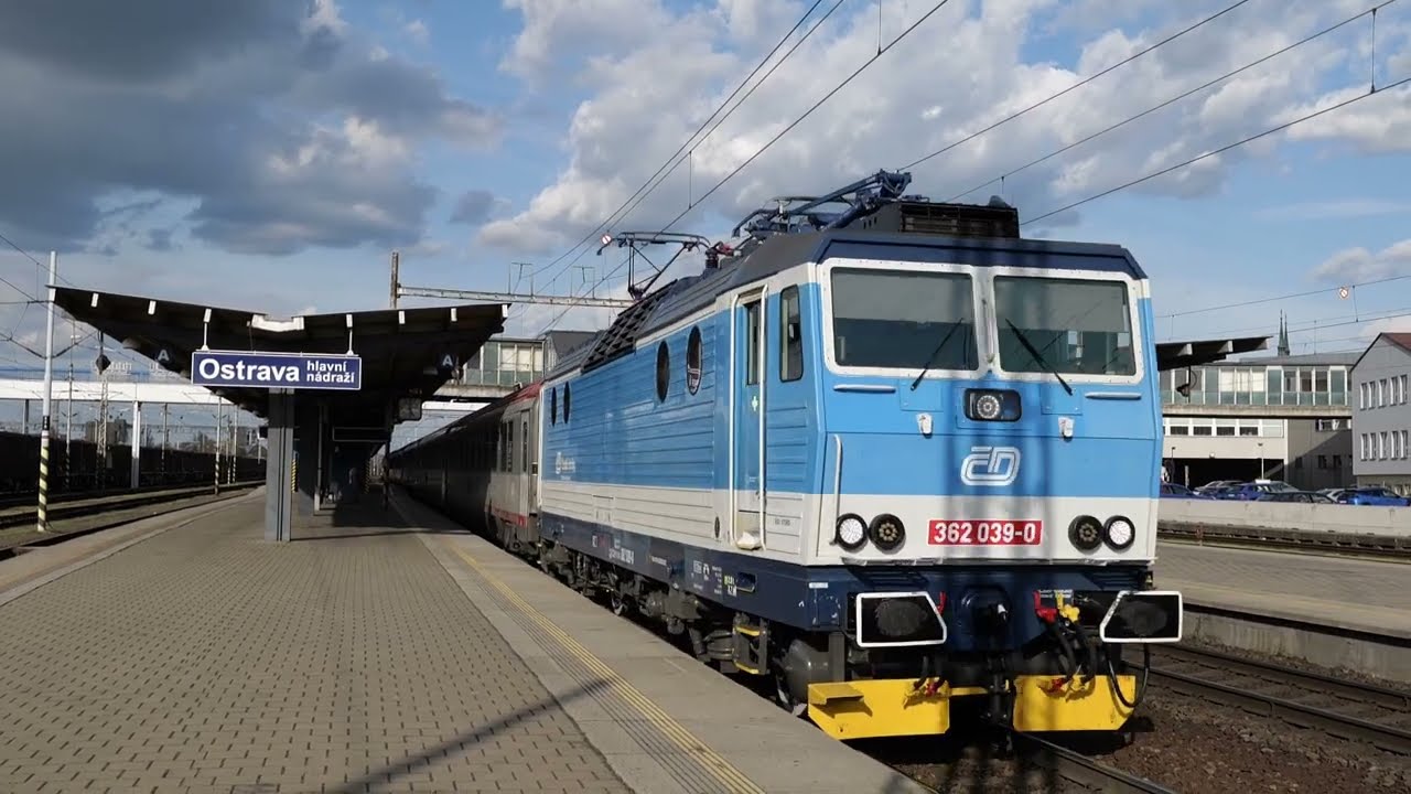 Zugverkehr in Ostrava hl.n. am 14.04.2025 - von Haubern, Assen und Pantern