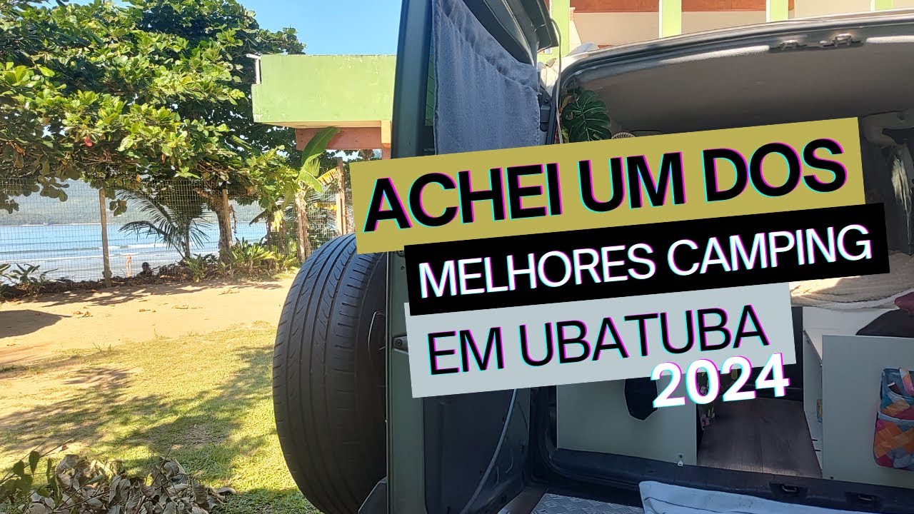 Um dos melhores camping pé na areia de Ubatuba. Camping Garopão. #projetosoul #doblohome #ubatuba