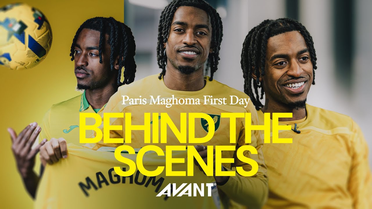 BEHIND THE SCENES: PARIS EDITION 🎥 | Exclusive footage of Paris Maghoma's arrival at Norwich City