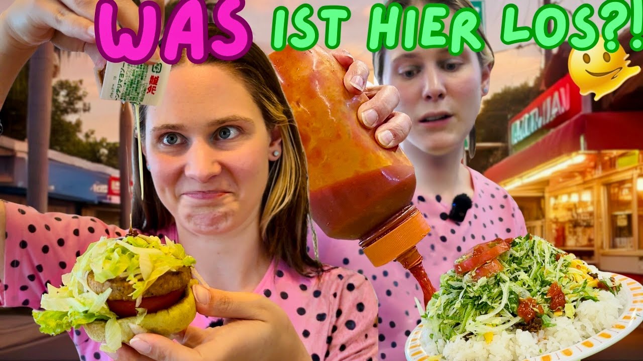 Fastfood in JAPAN ist VERRÜCKT (das gibts wirklich?!) 😭