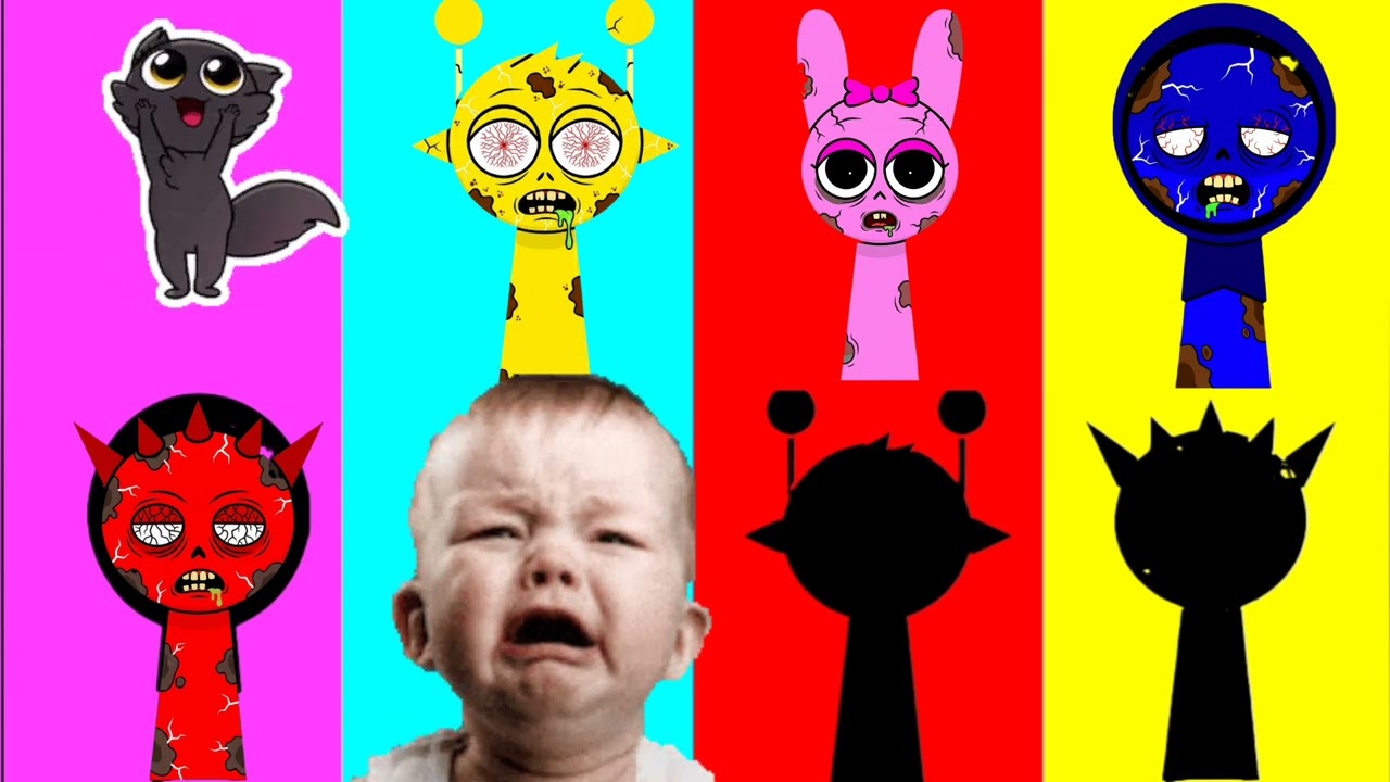 Incredibox Sprunki Wrong Eyes👀 Challenge - DAME TU COSITA | Funny Puzzle