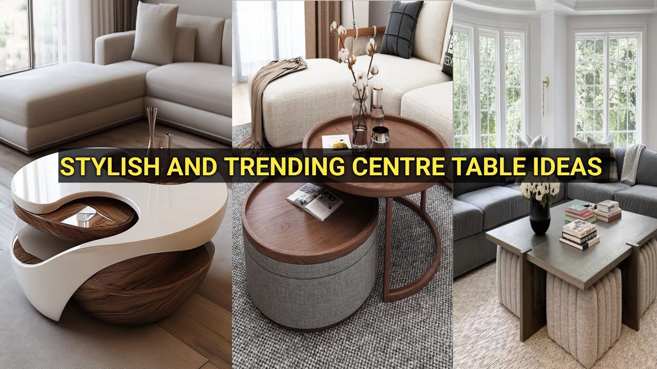 TOP 50+ MODERN CENTRE TABLE DESIGN'S FOR EVERY HOME 🏡