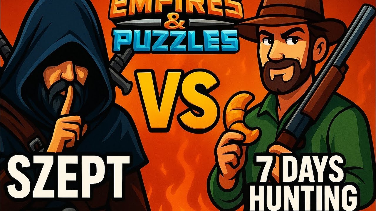 Empires and Puzzles- Wojna żar z nieba - SZEPT vs Seven Days Hunting