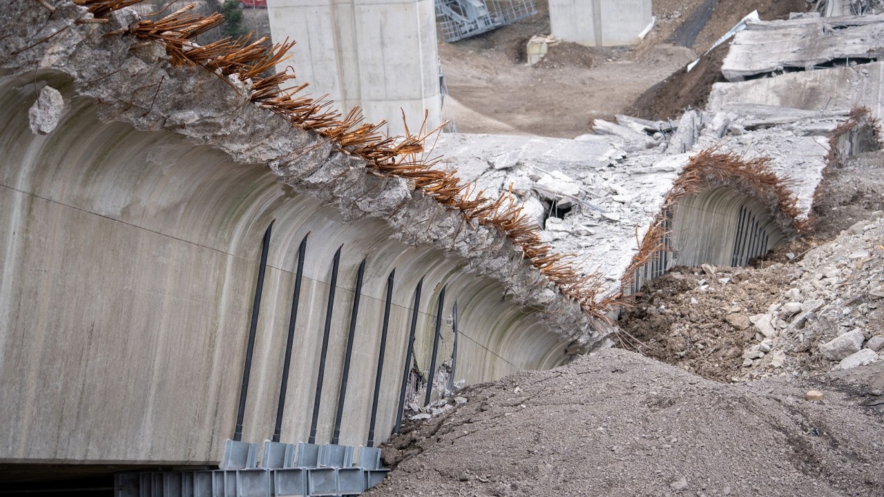 So lief der Tag bei der SPRENGUNG Talbrücke Sterbecke | 25.01.2026 | Moß Abbruch |